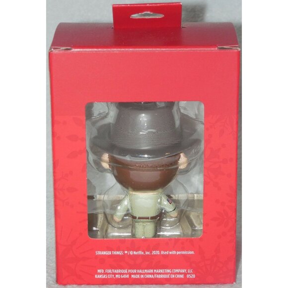Netflix Stranger Things Chief Hopper Hallmark 2020 Christmas Ornament Decoration - Picture 2 of 4